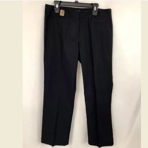 J‎ CREW NAVY PIQUE CROPPED PANTS 4
